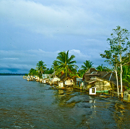Scene on the Mahakan River, Borneo