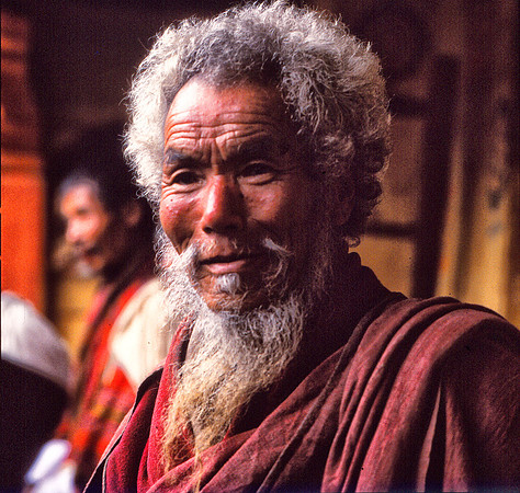 Old Man at  Festival