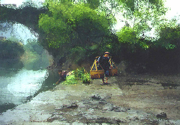 SCENE ON LEI RIVER