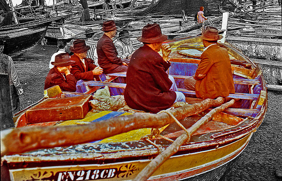 BOTH WAITING AND WATCHING AS THE TIDE CHANGES