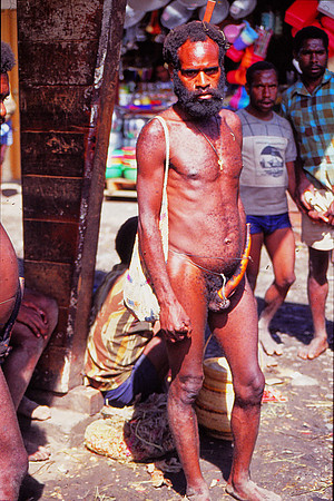 A Dani at the Market
