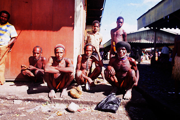 Dani Men at the Market Placce