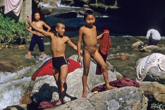 Young Monks at  Bath