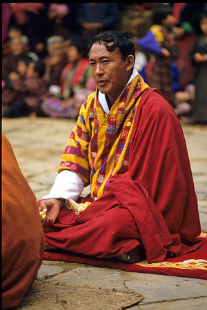 The Abbott at Wangdi Podrung Dzong