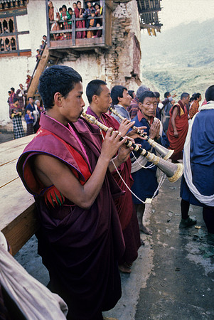 Musicians at Wangdi Festival