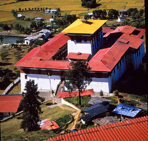 Central Temple of Paro Dzong, Bhutan