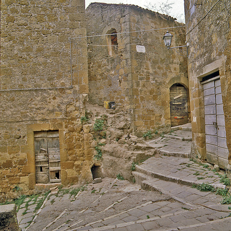 TURN IN THE STONE STAIRWAY
