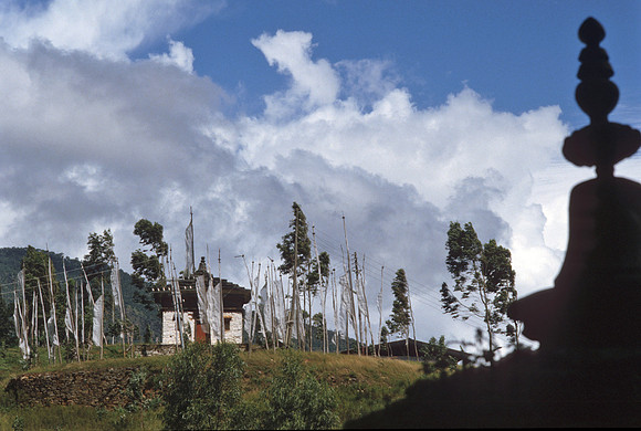 Scene at Paro Dzong