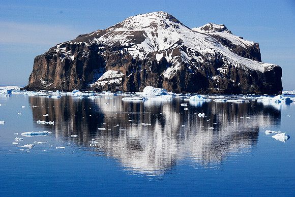 Island in the Antarctica Peninsula
