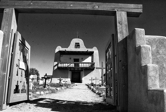 Old Adobe Church near Santa Fe