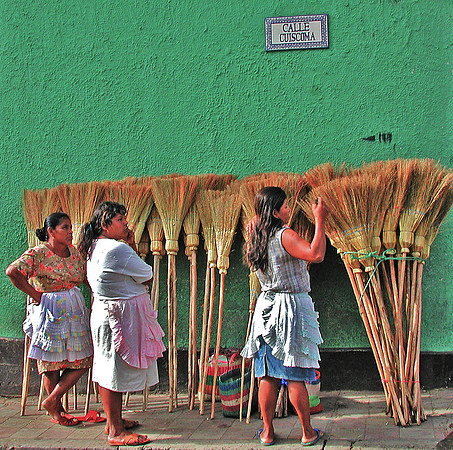 Broom Makers Market, Nicaragua
