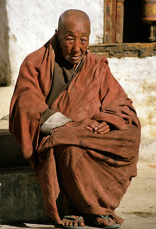 Retired Monk, Bhutan