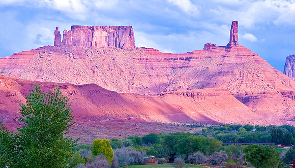 Buttes in Arches National Monument