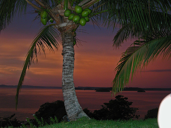 SUN SETTING AT THE COAST-1