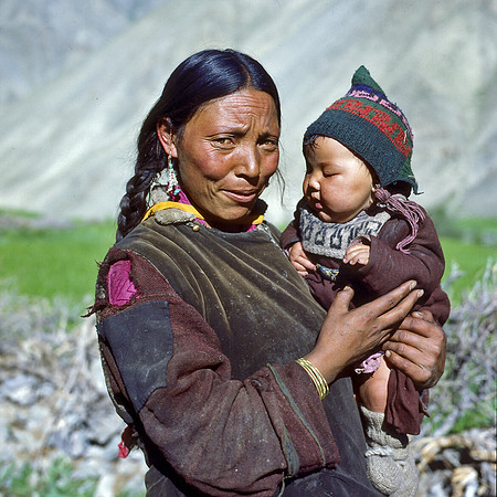 23. Mother and Child, Ladakh