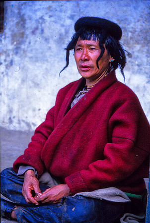 Portrait of Bhutanese Man from Far Eastern Bhutan