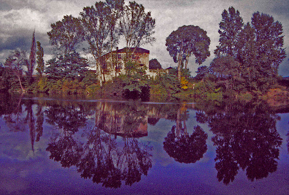 Reflections Along the Lot River, France