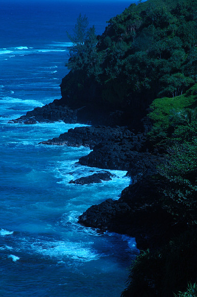 CLIFFS ALONG NORTH COAST KAUAII