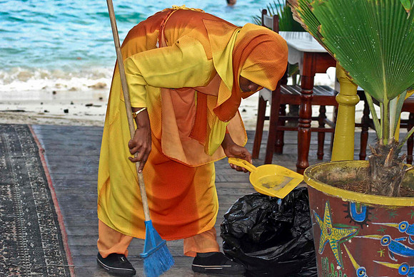 THE SWEEPER, ZANZIBAR