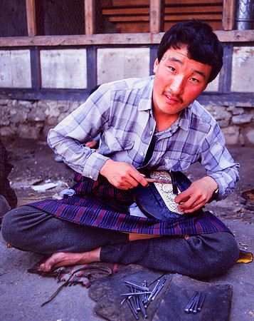 BHUTANESE JEWELERY DESIGNER FOR HM THE QUEEN, THIMPU