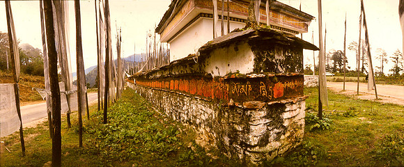 Long Mani Wall at  Pass to the East