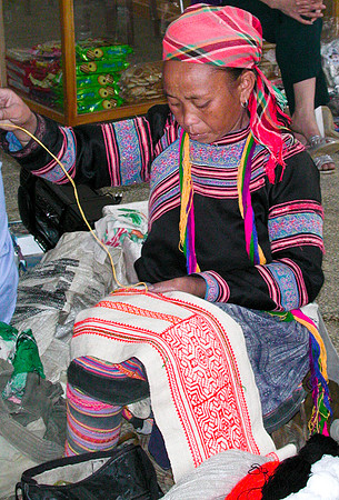 Creative Peasant Woman