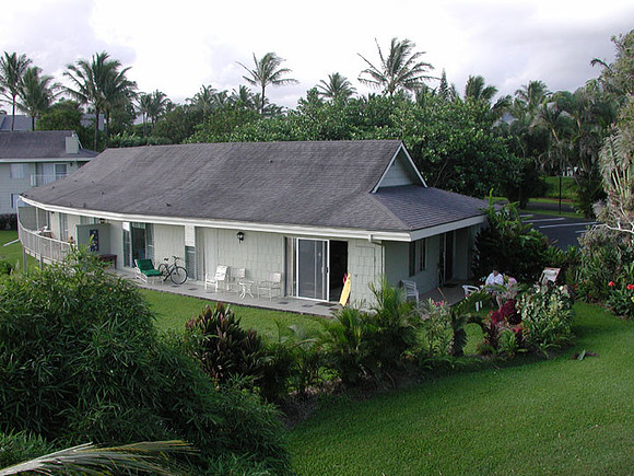 HOUSE SEEN FROM ABOVE